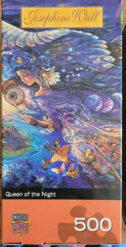 Used Josephine Wall Masterpieces Queen Of The Night 500 Pc Puzzle Vivid Fantasy