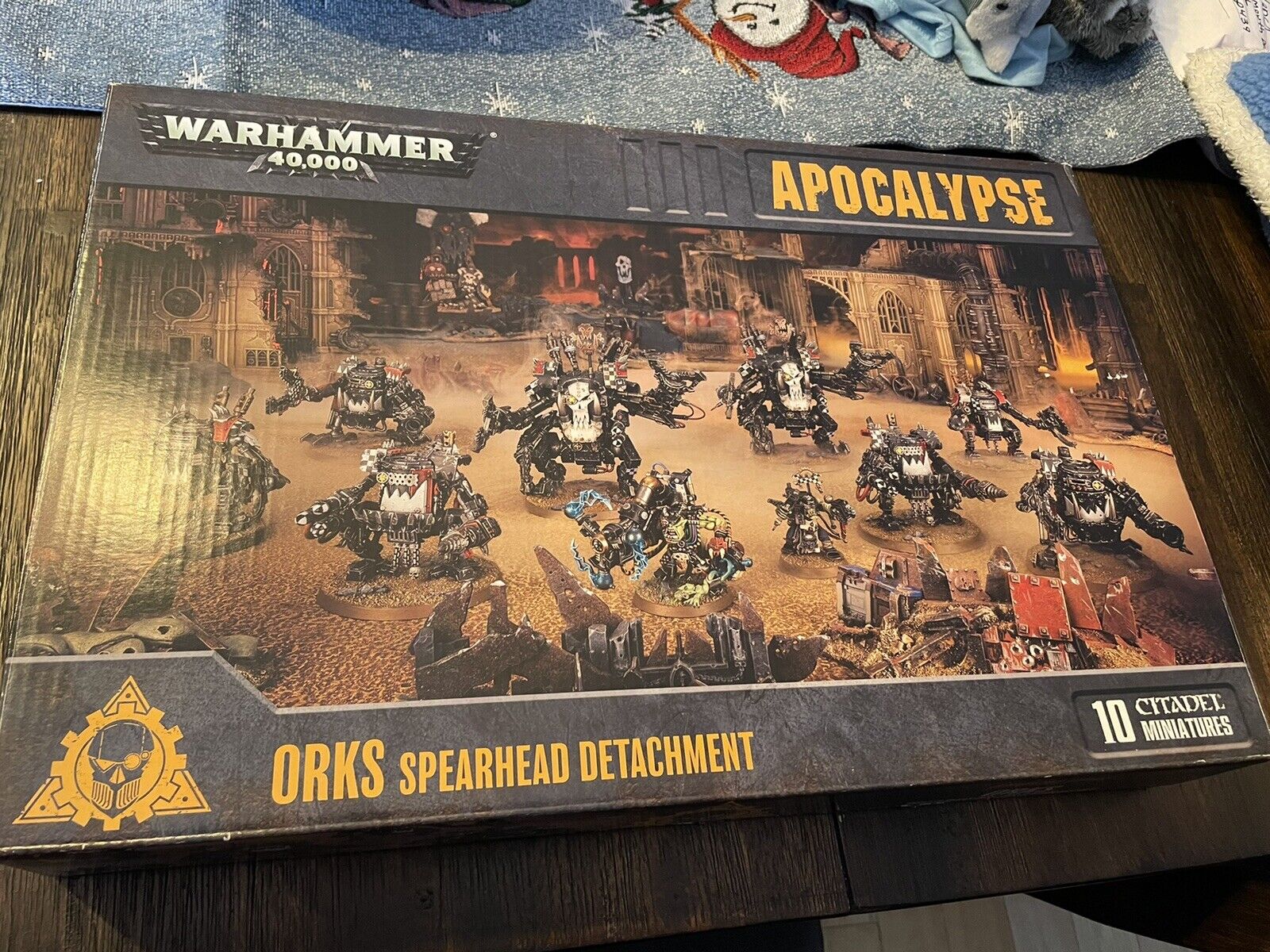 Warhammer 40k Apocalypse Orks Spearhead Detachment Oop Box Set New Deff Dreads