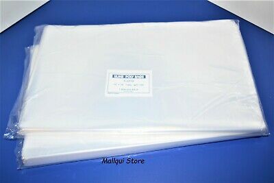 200 Clear 12 X 15 Poly Bags Open Top Lay Flat Plastic Packing Uline Best 1 Mil