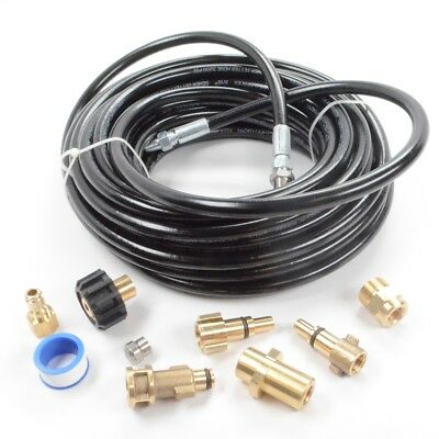 Pressure Parts 8102.1670.00 Sewer Line And Drain Jetter Kit, 3/16" X 50' Hose Wi