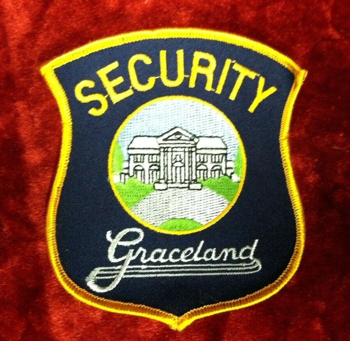 Rare Elvis Presley Graceland Security Guard Patch