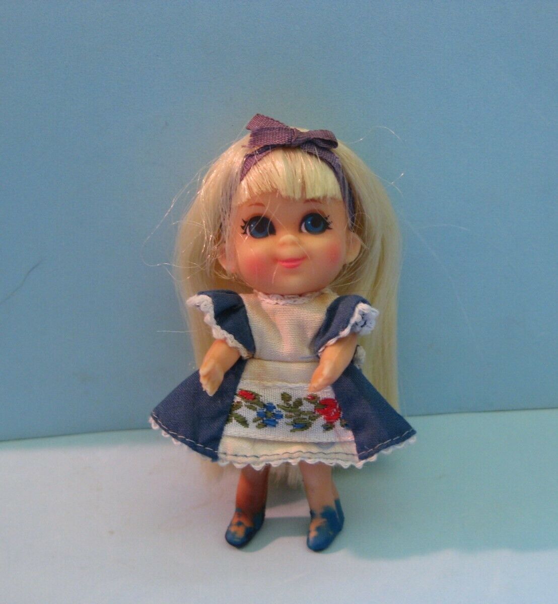 1960s Mattel Liddle Kiddles Alice In Wonderliddle Kiddle Doll
