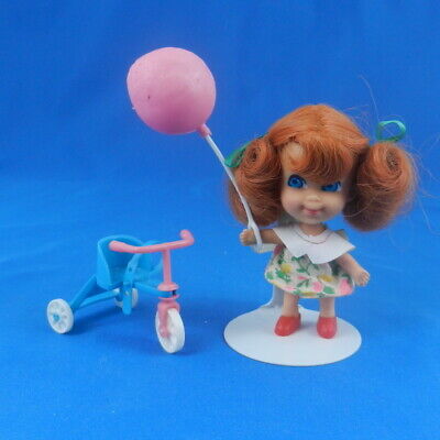 Vintage Liddle Kiddles Trikey Triddle Doll Trike Balloon Shoes Mattel *sweet*