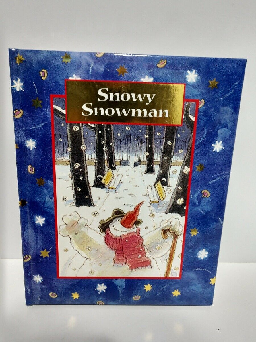 New~ Snowy Snowman  ~ Hardcover Jigsaw Puzzles Book ~ 5 Puzzles, 8 Pc Each