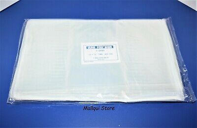 100 Clear 10 X 12 Poly Bags Lay Flat Open Top Plastic Packing Uline Best 1 Mil