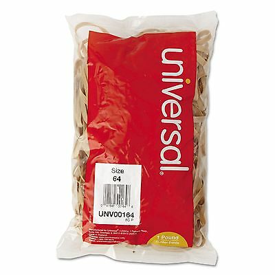 Universal Size 64 Rubber Bands 3 1/2"  X 1/8 1lb Pack - 320 Ct.