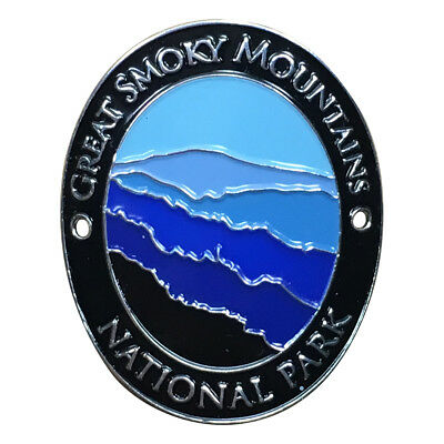 Great Smoky Mountains National Park Walking Stick Medallion - Tennessee Souvenir