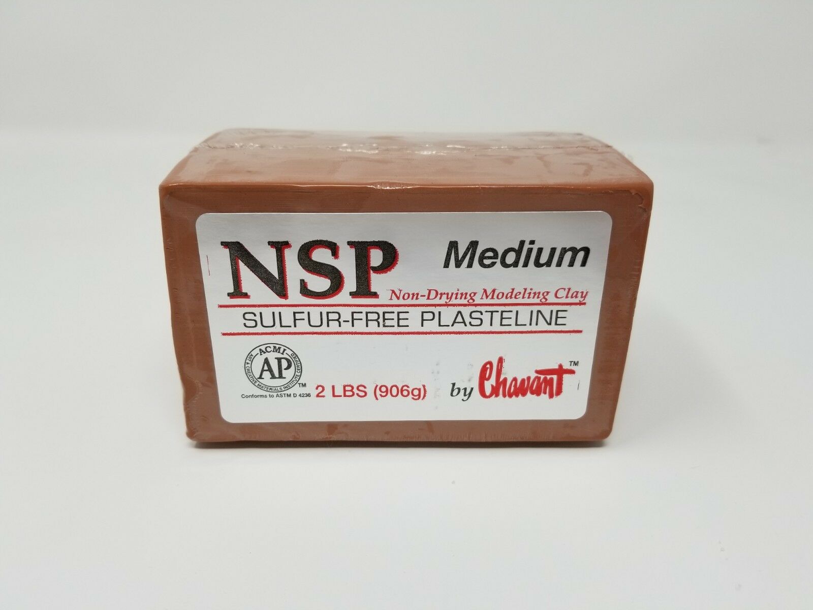 Chavant Nsp Medium (brown) 2 Lb Brick