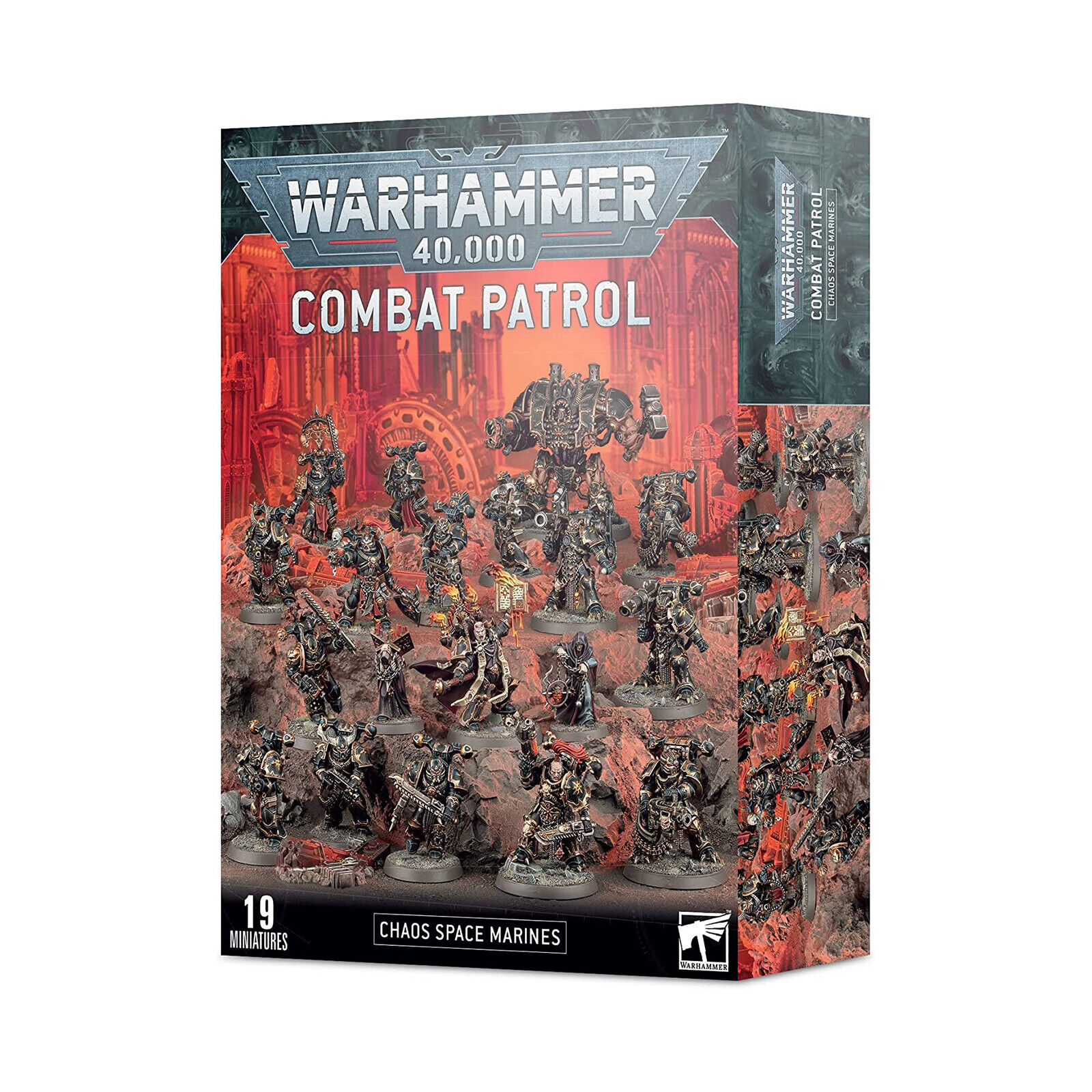 Warhammer 40,000 Combat Patrol Chaos Space Marines Building Set New In Stock
