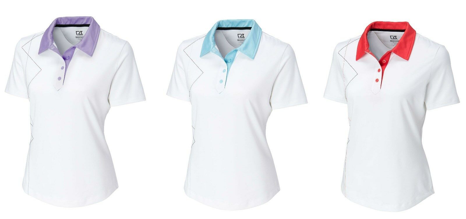Cutter & Buck Womens Ladies Golf Cb Drytec New Perspective Polo Shirt Nwt  Small
