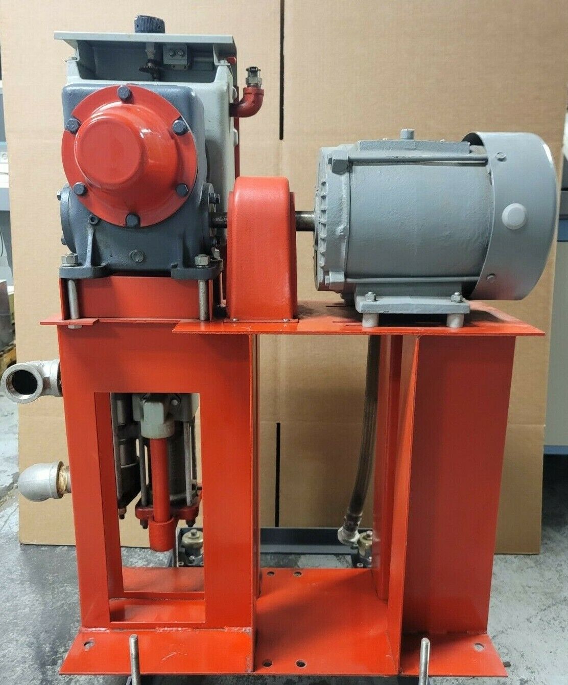 Bif Metering Pump 90 Gph With Winsmith Speed Reducer And 3 Hp Motor Setup