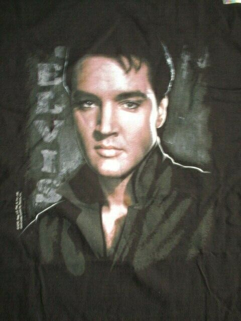 Al Style Label - Elvis Presley The King Of Rock 'n' Roll (med) T-shirt Hologram