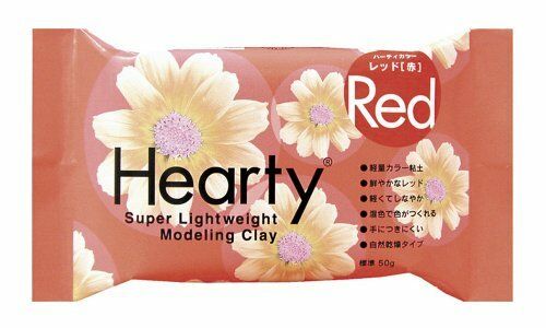Padico Hearty Clay 50g Color Red