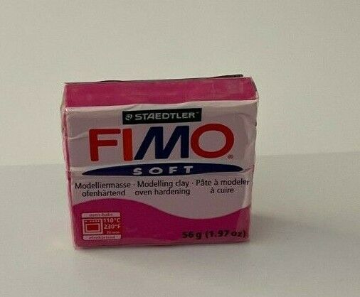 Staedtler Fimo Classic Modelling Polymer Clay 2oz Bar #22 Raspberry Reds